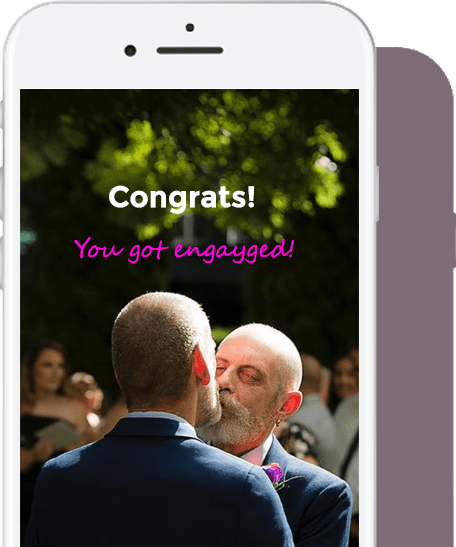 congrats you got engaged gay couple