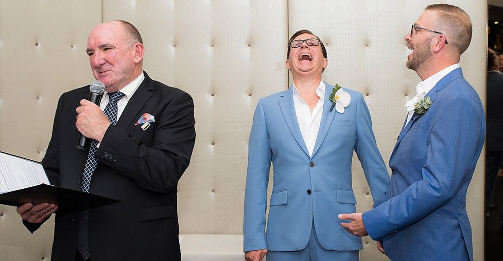 gay wedding ceremony in Melbourne