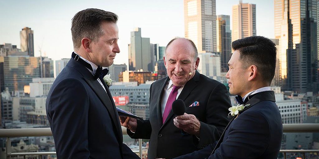 gay wedding ceremony in melbourne