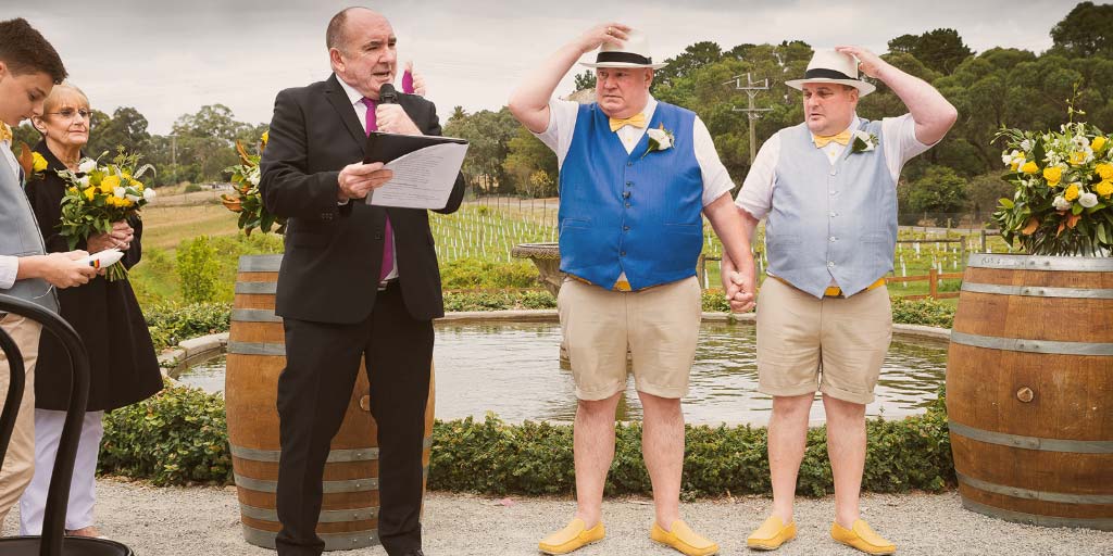 gay wedding celebrant melbourne