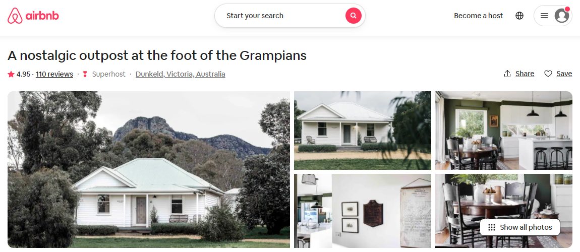 grampians small gay wedding venue